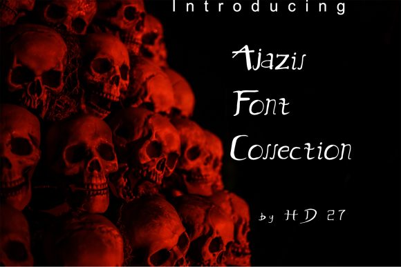 Ajazil: A Display Font for Brands That Need a Dramatic Edge
