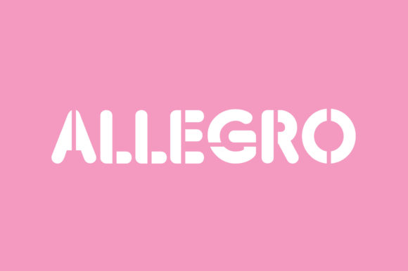 Choosing Allegro: A Font That Sharpens Your Brand's Look