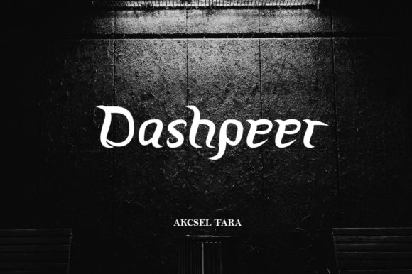 Dashpeer: The Playful Font That Makes Your Products Pop