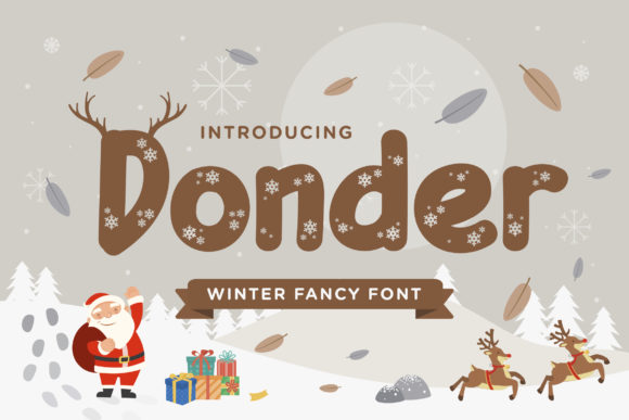 Donder: A Unique Display Font for Editorial Personality