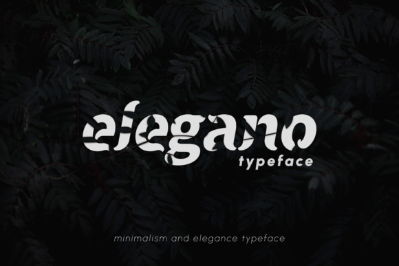 Elegano: A Modern Display Font for Editorial Impact