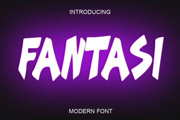 Fantasi: A Futuristic Display Font for Modern Web Design