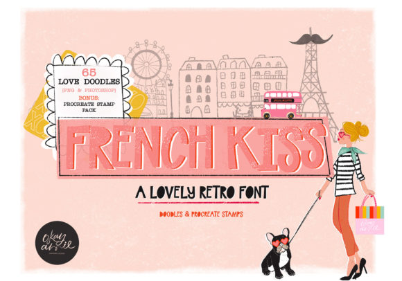How the French Kiss Font Brought Warmth to My Editorial Layout