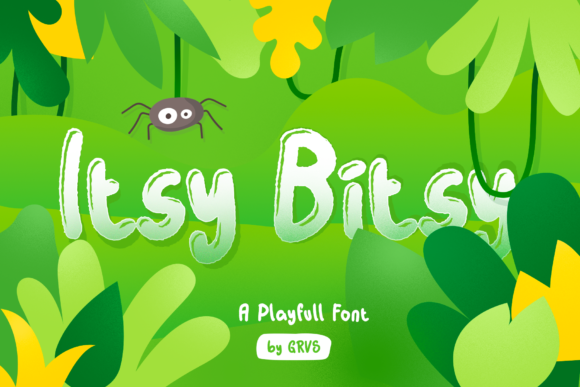 Itsy Bitsy: The Playful Display Font for Editorial Personality