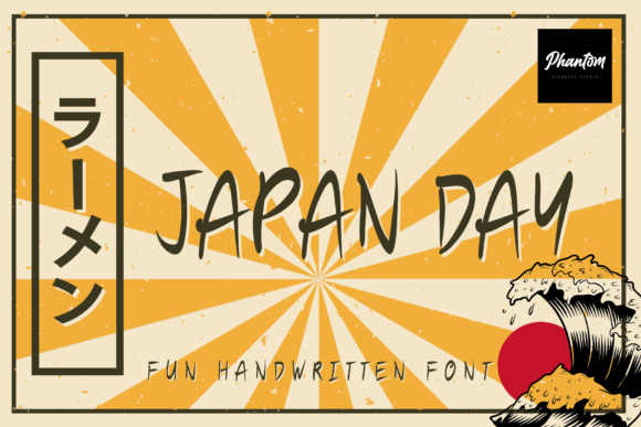 Japan Day: A Brush-Pen Font for Campaigns That Need Character