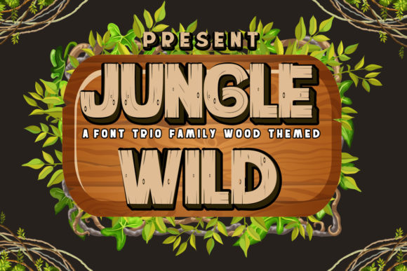 Jungle Wild: A Display Font That Commands Attention