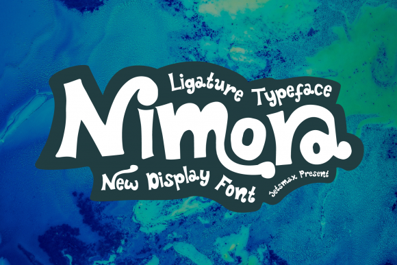 Nimora: A Cute Display Font for Digital Brand Personality
