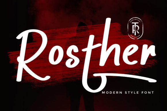 Rosther: The Charming Display Font for Modern Web Design