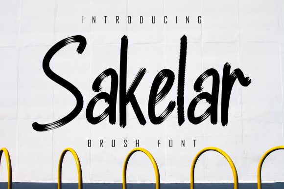 Sakelar: The Rough, Textured Font for Handmade Charm