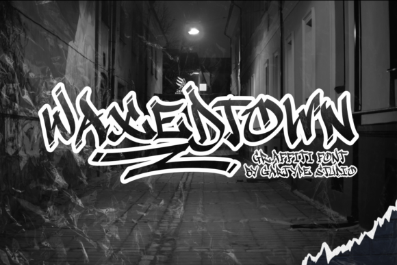 Waxedtown: The Graffiti Font for Your Creative Shop