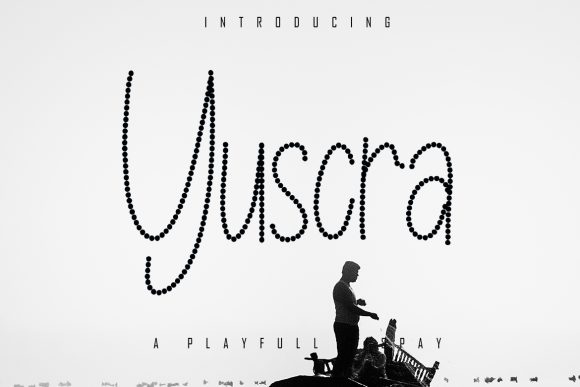 Yuscra: A Playful Display Font for Warm Branding Projects